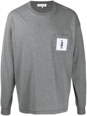 Mackintosh logo-print sweatshirt - Grey