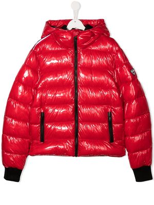 Rossignol Kids Cesar quilted jacket - Red
