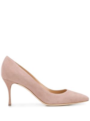 Sergio Rossi Godiva 75mm pointed pumps - Pink