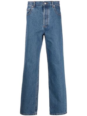 A.P.C. high-rise straight-leg jeans - Blue
