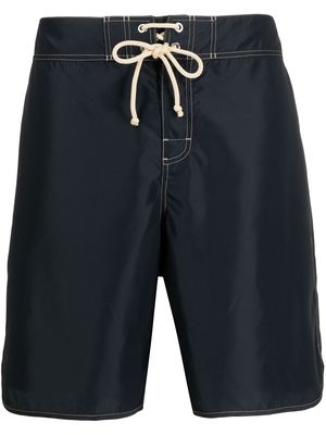 Jil Sander drawstring swim shorts - Black