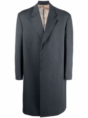 Fear Of God boxy-fit single-breasted wool coat - Grey