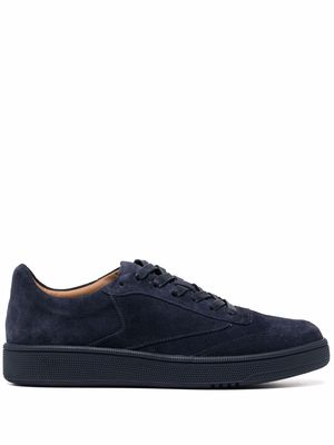 12 STOREEZ flat lace-up sneakers - Blue