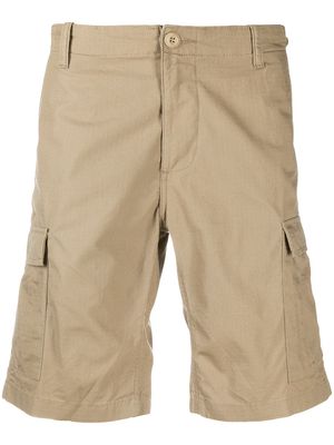 Carhartt WIP side logo patch shorts - Neutrals