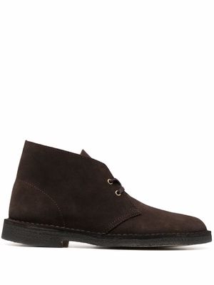 Clarks Originals lace-up ankle boots - Brown