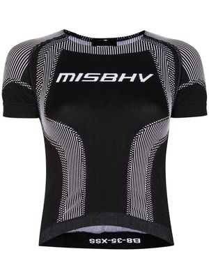 MISBHV Sport Active seamless logo top - Black
