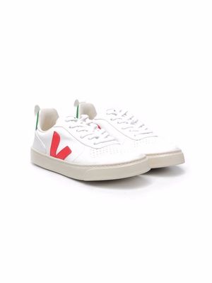 VEJA Kids Campo low-top sneakers - White
