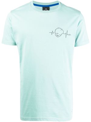 PS Paul Smith graphic-print cotton T-shirt - Blue