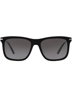 Prada Eyewear gradient rectangular-frame sunglasses - Black