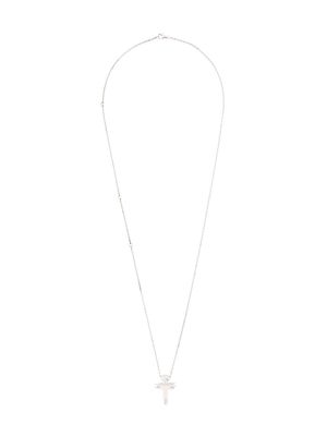 Kasun London cross pendant necklace - Metallic