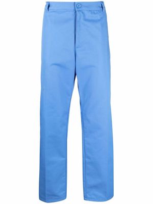 NOON GOONS Club straight-leg trousers - Blue