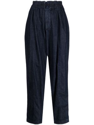 YMC Sylvian tapered trousers - Blue
