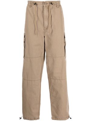 FIVE CM drawstring-waist trousers - Brown
