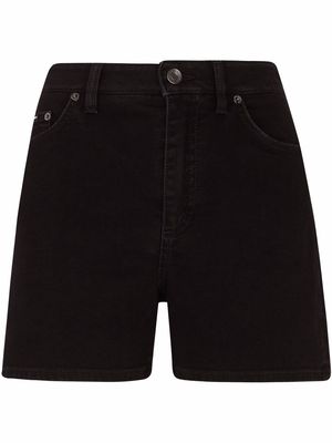 Dolce & Gabbana high-waist denim shorts - Black