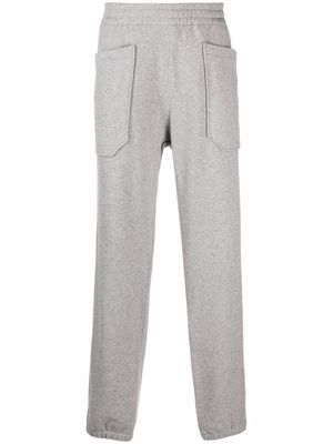 Z Zegna elasticated waistband straight trousers - Grey