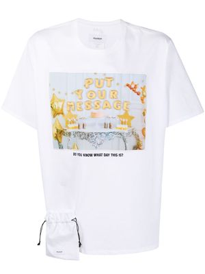 Doublet slogan print T-shirt - White