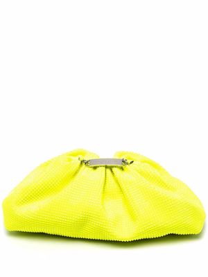 Philipp Plein Mini Pillow embellished clutch bag - Yellow
