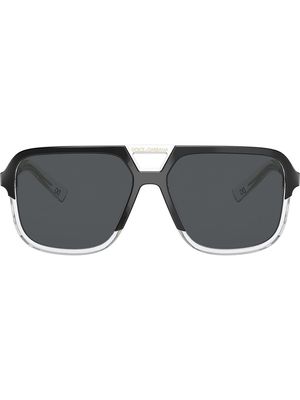Dolce & Gabbana Eyewear aviator-frame sunglasses - Black