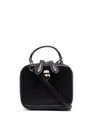 Karl Lagerfeld K/Ikonik leather tote bag - Black