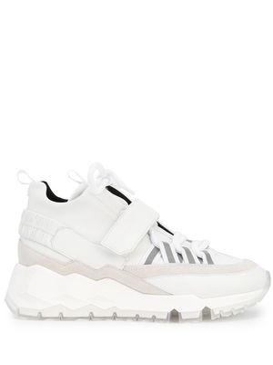 Pierre Hardy PHMC touch-strap chunky sneakers - White