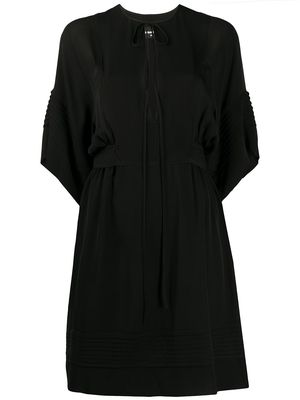 Dsquared2 plunge neck tunic dress - Black