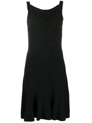 Alaïa Pre-Owned fitted mini dress - Black