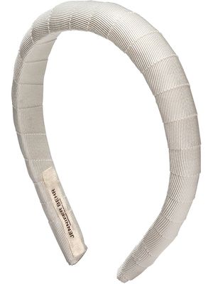 Jennifer Behr Attica grosgrain headband - White