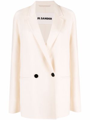 Jil Sander double-breasted tailored blazer - Neutrals