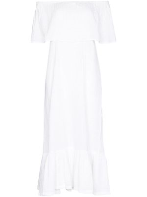 Anaak Freya off-shoulder dress - White