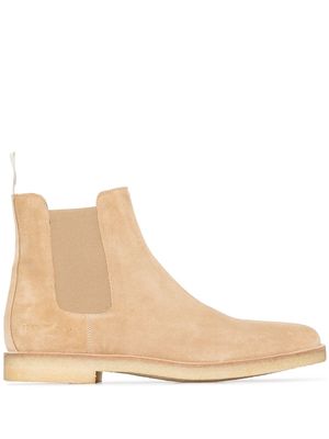 Common Projects nude Cheslsea boots - Neutrals