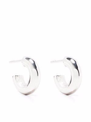Missoma mini chubby hoop earrings - Silver