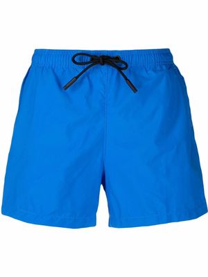 Marcelo Burlon County of Milan drawstring swim shorts - Blue