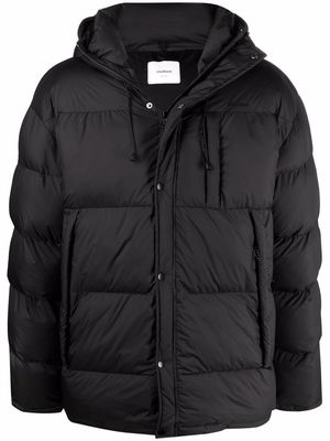 Soulland Ian padded recycled polyester coat - Black