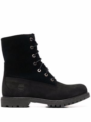 Timberland lace-up leather boots - Black