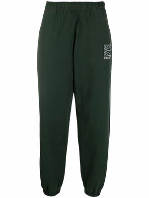 PACCBET logo-embroidered track pants - Green