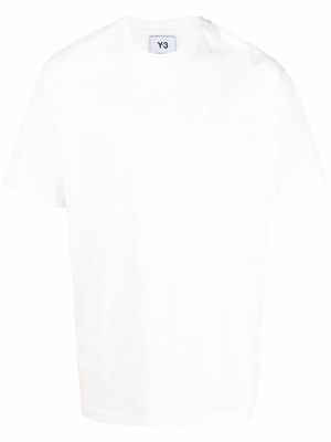 Y-3 logo print T-shirt - White