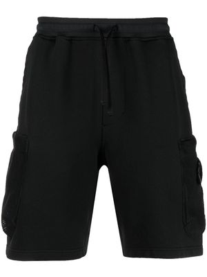 Stone Island Shadow Project bermuda cargo shorts - Black