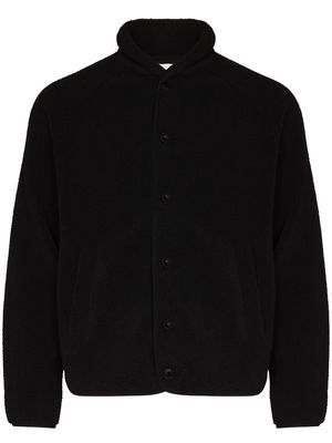 YMC Beach fleece bomber jacket - Black