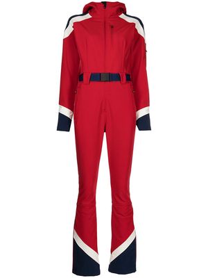 Perfect Moment Allos hooded snowsuit - Red