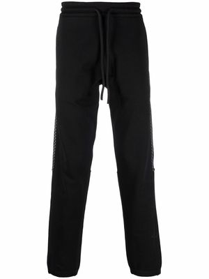 Moncler logo-patch sweatpants - Black
