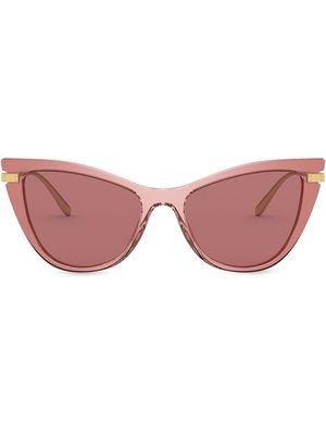 Dolce & Gabbana Eyewear cat-eye frame sunglasses - Pink