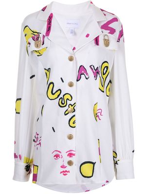 Alice McCall Ze Energy mini shirt dress - White