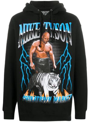 MARKET Mike Tyson print hoodie - Black