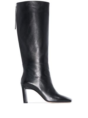 Wandler Isa 85mm knee-high boots - Black