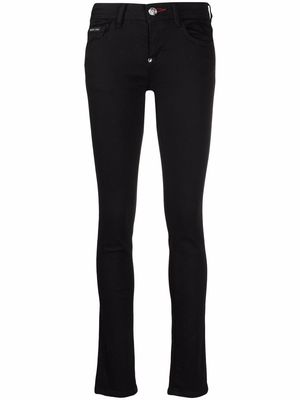 Philipp Plein low-rise skinny jeans - Black