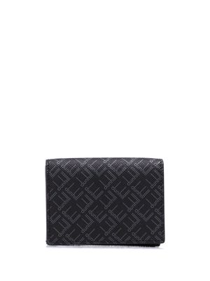 Dunhill logo-print leather wallet - Black