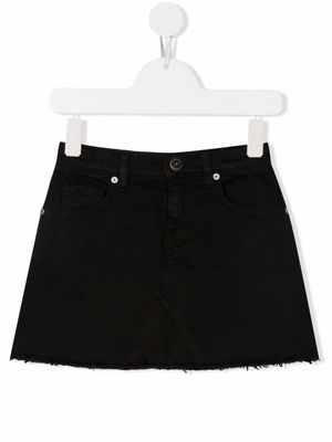 P.A.R.O.S.H. denim mini skirt - Black