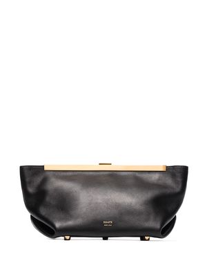KHAITE Aimee envelope clutch bag - Black