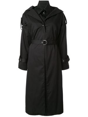 Boyarovskaya belted trench coat - Black
