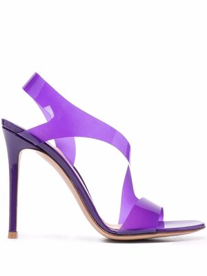 Gianvito Rossi Metropolis 115mm sandals - Purple